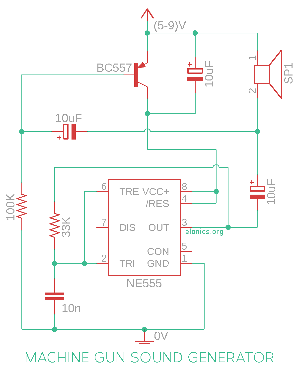 Simple Tone Generator Circuit Diagram Simple Tone Burst Gene